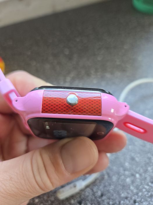 Дитячий годинник jetix DF100 з GPS трекером, 4G, відеодзвінки, рожевий