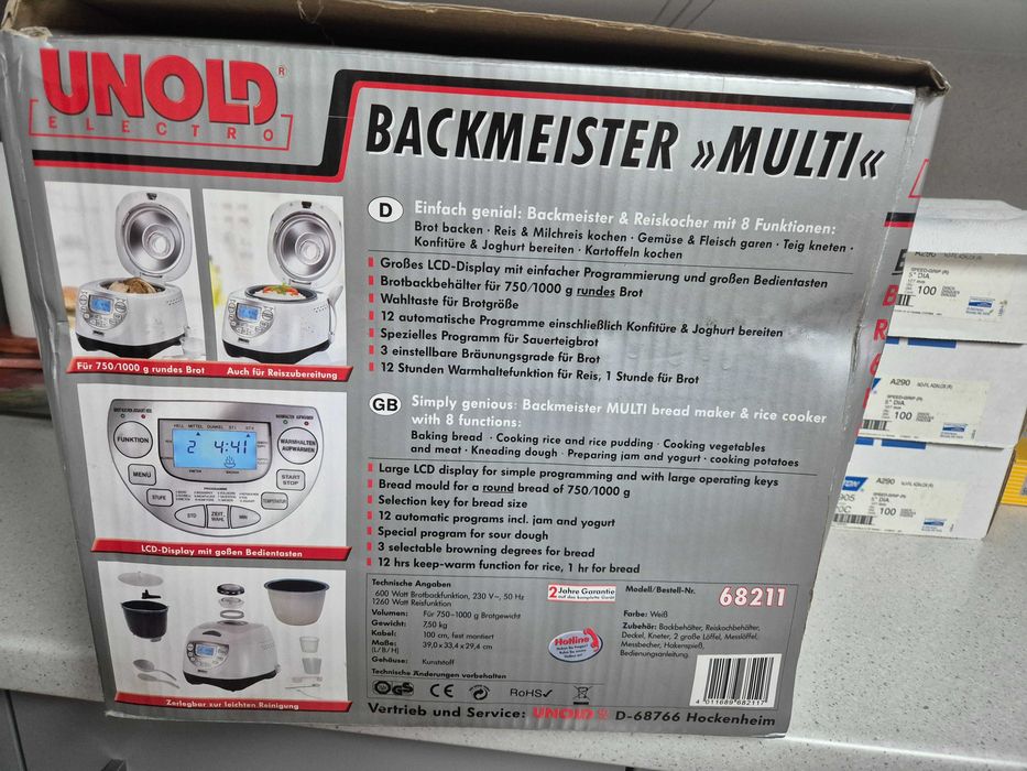 Nowa maszyna do pieczenia chleba