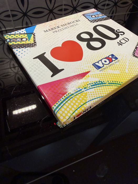 Vox FM Marek Sierocki I Love 80 składanka 4CD OKAZJA RADYTAS