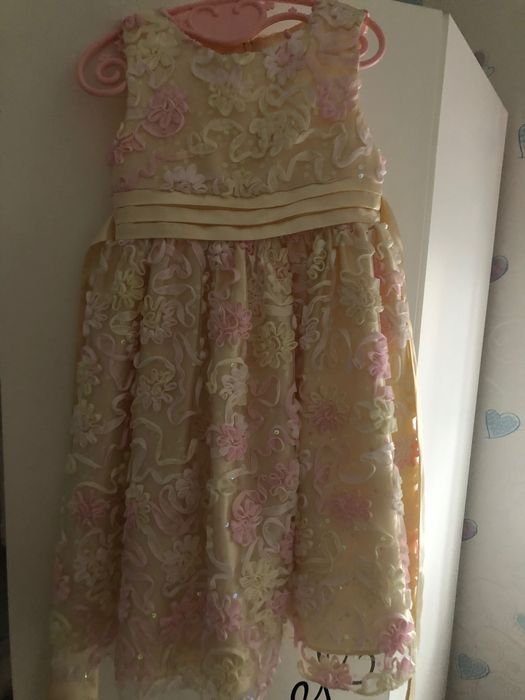 Платье праздничное + кофта накидка GAP