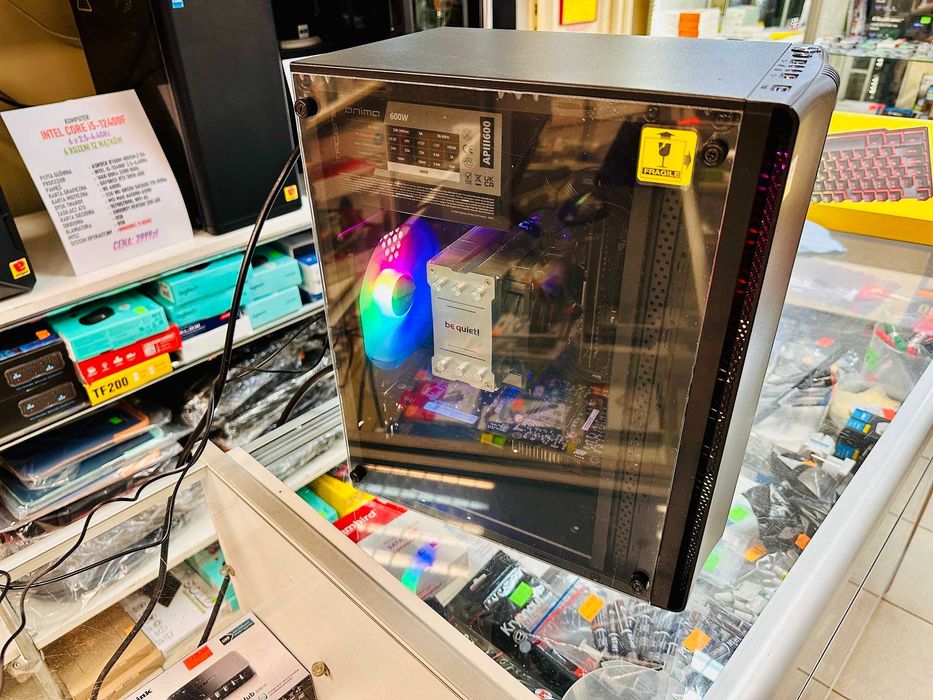 Komputer gamingowy PC i5 8400 ram 16GB ssd512 GTX1060 3GB Win 11