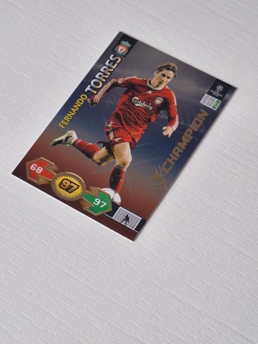 Karty piłkarskie Torres Champion Liverpool Panini CHL 2009/2010 RARE