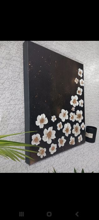 Quadro pintado a mão