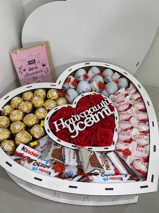 Шоколадный набор на подарок на день рождения, 8 марта, день влюбленных