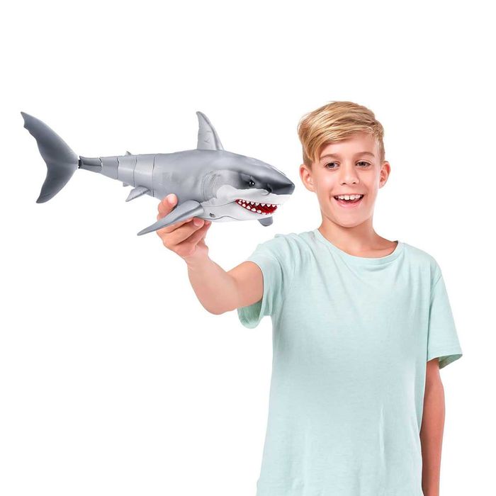 Интерактивная игрушка Robo Alive Большая белая акула 71126