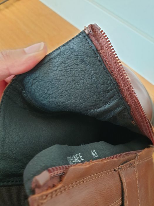 Buty Geox damskie 40 jak NOWE botki brązowe skóra