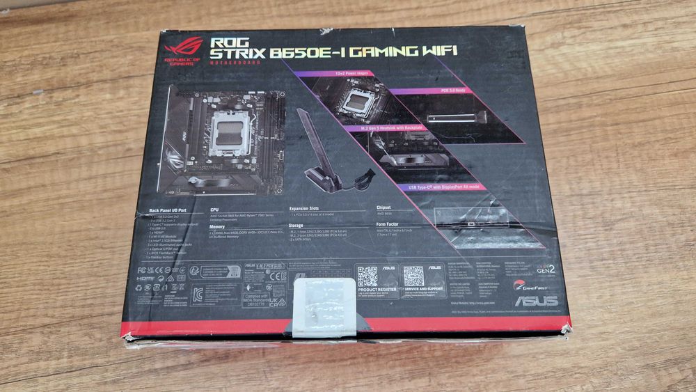 Płyta główna Mini ITX Asus ROG STRIX B650E-I GAMING WIFI nr. 490576