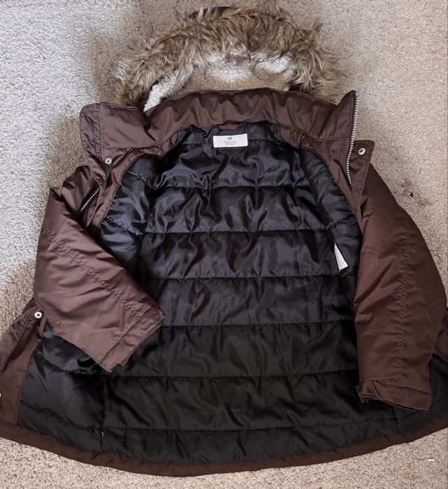 Куртка парка на хлопчика h&m 134 зима