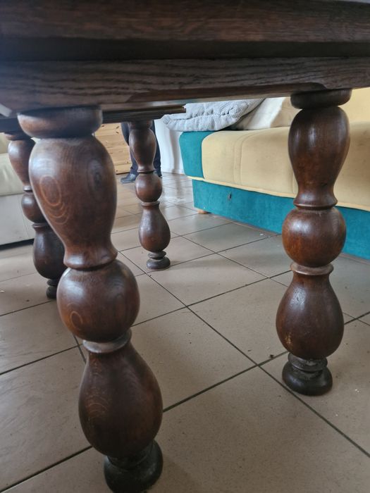 Zestaw marmur, kamień retro vintage stolik, stół, ława