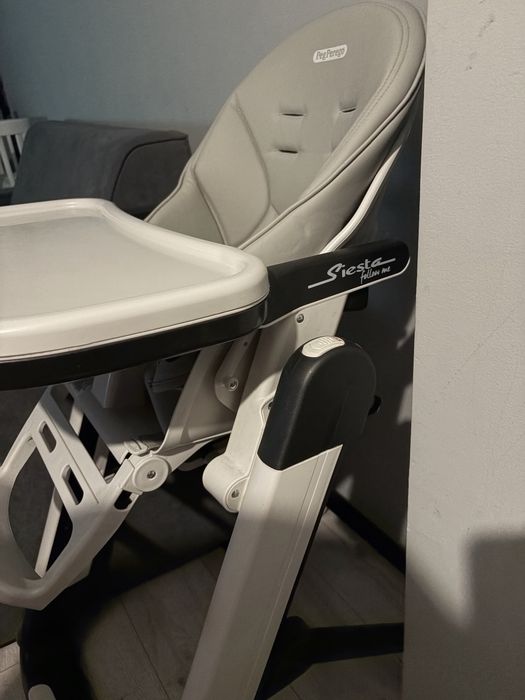 Стільчик для годування Peg-Perego Siesta Follow Me Ice (сірий)