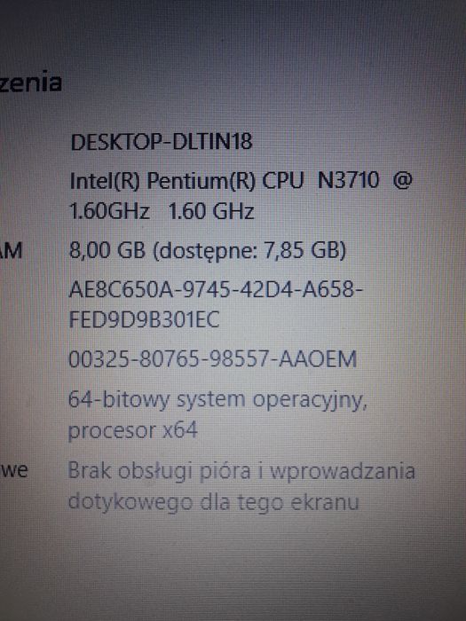 Laptop HP 250 G8 15.6" IPS i5-1035G1 8GB RAM 256GB SSD