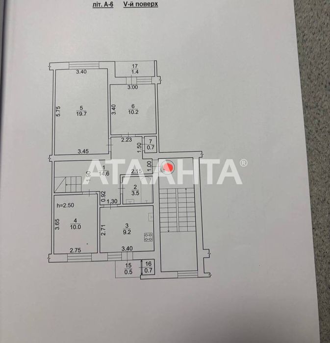 4+-rooms apartment apartment by the address (area 105,2 m²) - Atlanta.ua - photo 12