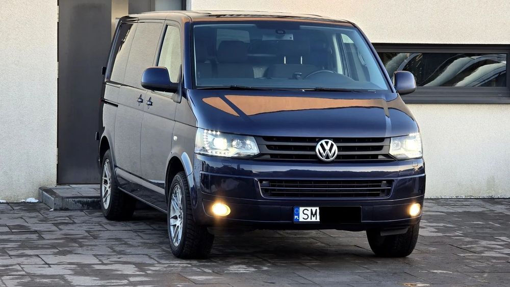Volkswagen Transporter  Faktura VAT 23%_180 KM_Bi-Xenon_WEBASTO_Zabudowa warsztatowa_Nawigacja