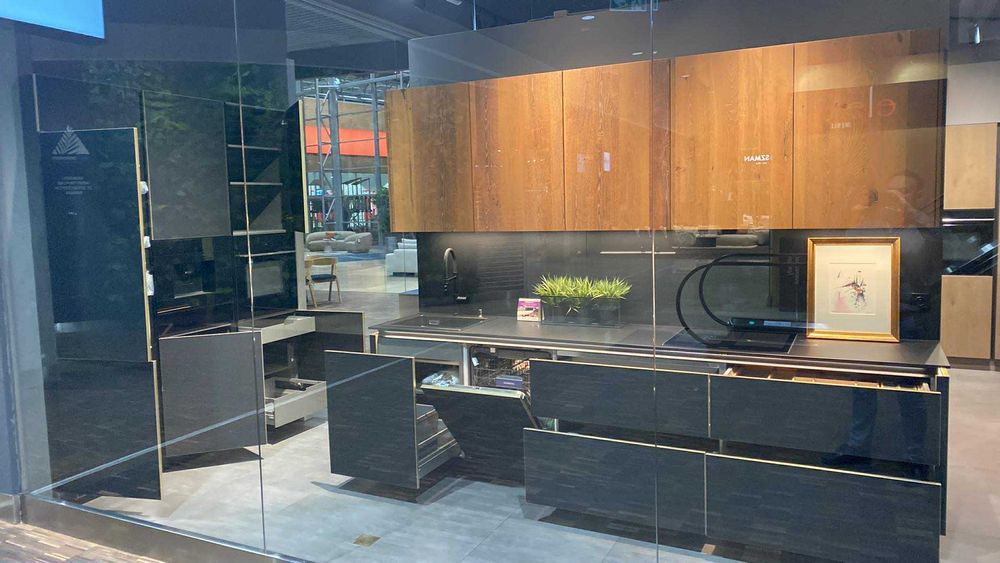 Kuchnie niemieckie Nolte – wyprzedaż ekspozycji – model Flair+Legno