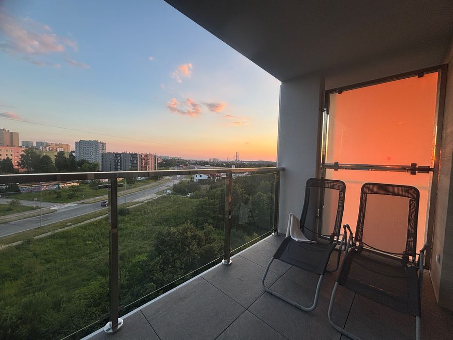Kawalerka z dużym balkonem ul. Sikorskiego apartament w nowym budownictwie - Widok 4