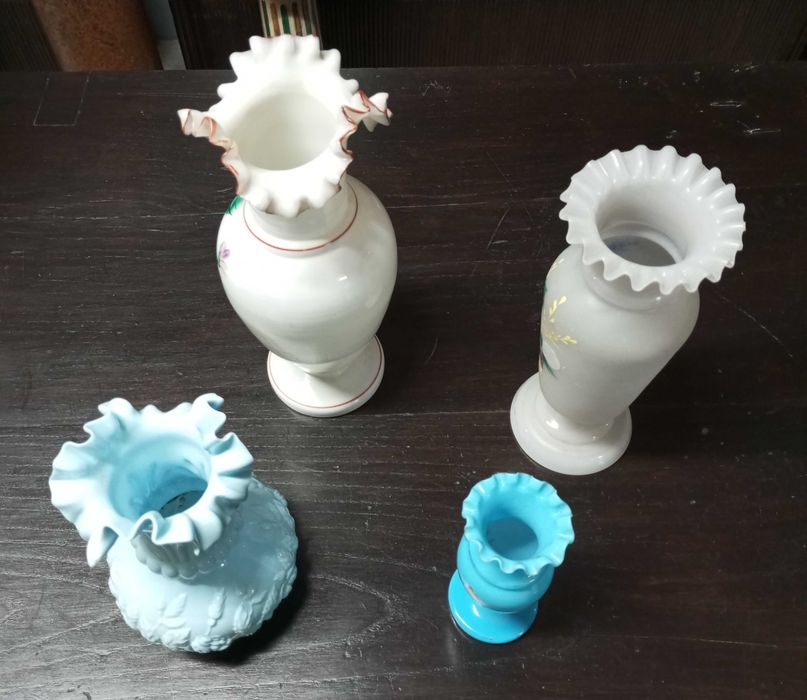 Antigas jarras em vidro séc. XIX/XX