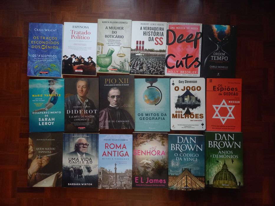 Lote de 144 livros