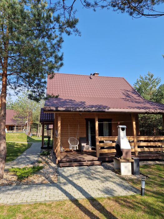 Sosnowe Wzgórze Domki Letniskowe Mazury, nad jeziorem, basen, pomost