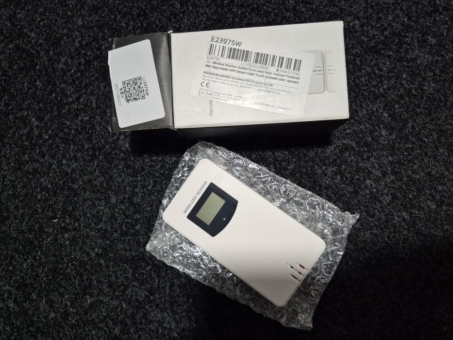 Sensor remoto para estação meteorológica