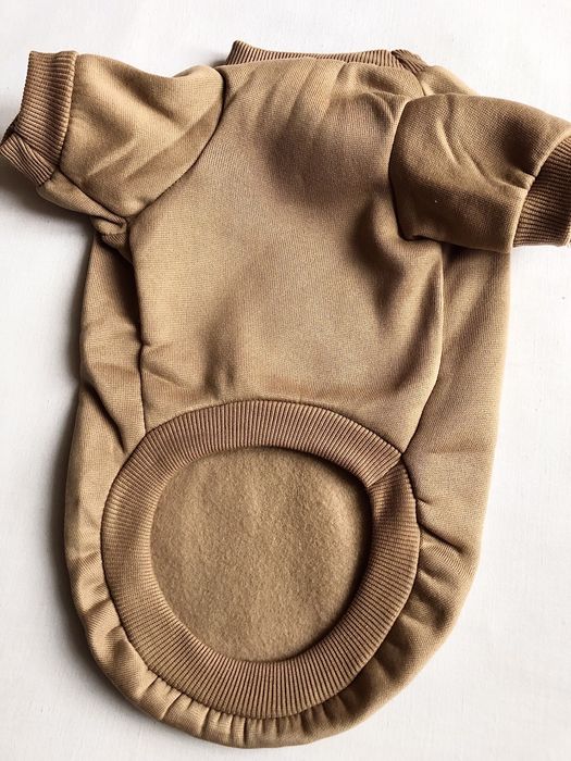 Bluza/Kurtka dla psa z polaru z Misiem L, Khaki/Brąz