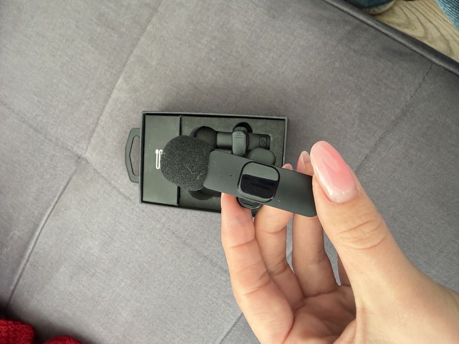 2 mikrofony i adapter do nich