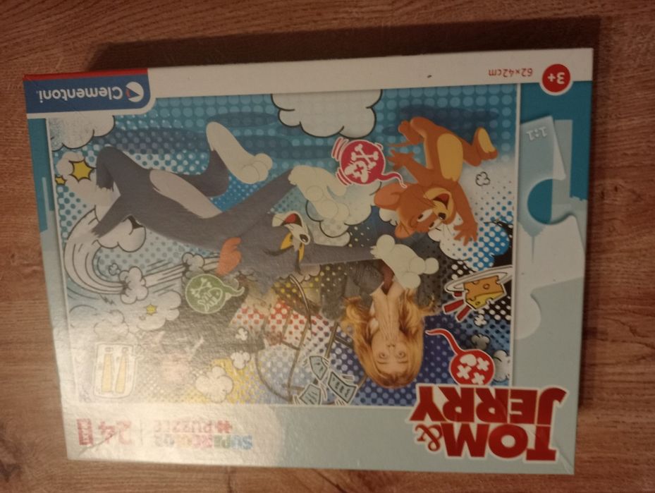 Duże puzzle clementoni