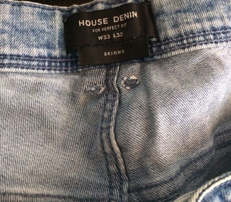 Мужские джинсы House Denim (Skinny)