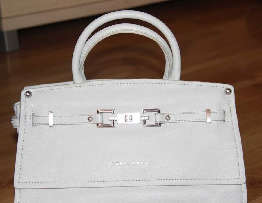 guess skora skórzana torebka kuferek koszyk