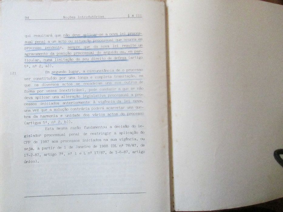 Sebenta de Direito Processual Penal, de Jorge de Figueiredo Dias