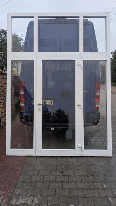 KR HAUS drzwi 215x296 215x213 zewnętrzne pcv używane okna drzwi POZNAŃ