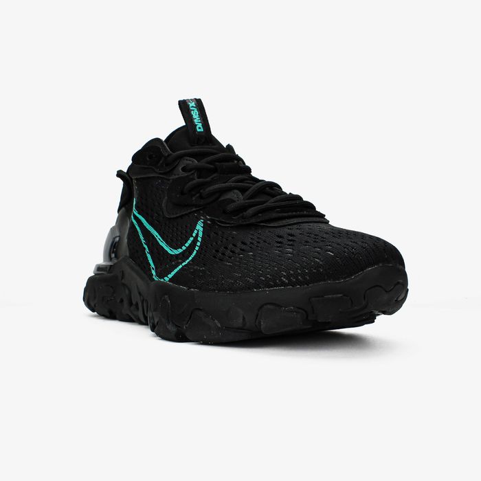 Чоловічі кросівки Nike React Vision "Black/Blue" Розміри 40-45