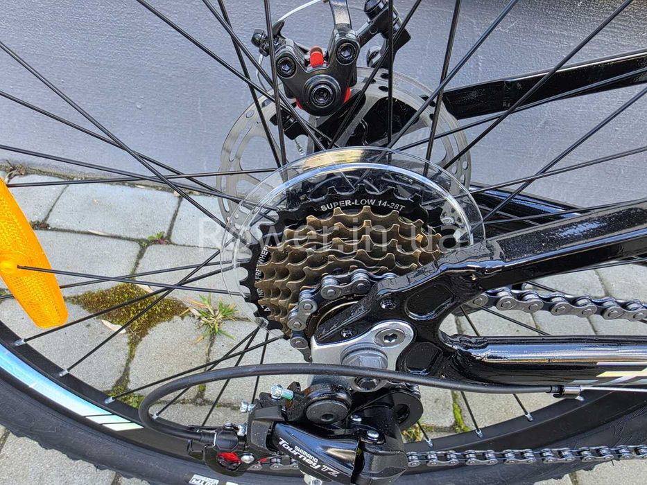 Дитячий гірський велосипед для 8-12 років AL 24" SPACE PHAETON DD FR