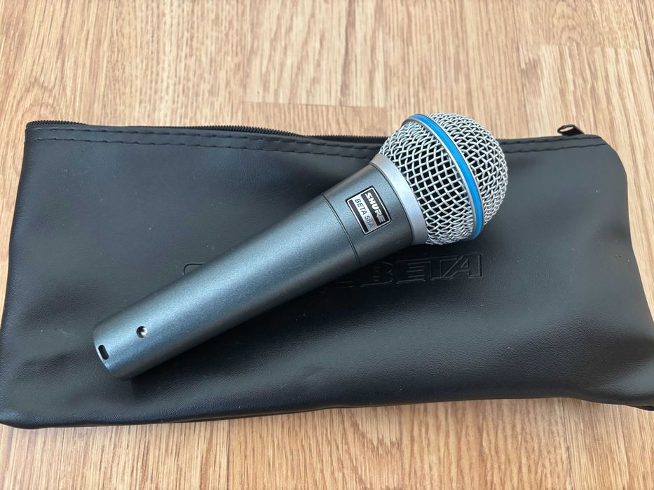 Мікрофон Shure Beta 58A + XLR 5м (Стан ідеал)