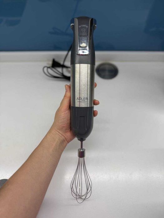 Ручний блендер - комплект AD 4627 grey ADLER