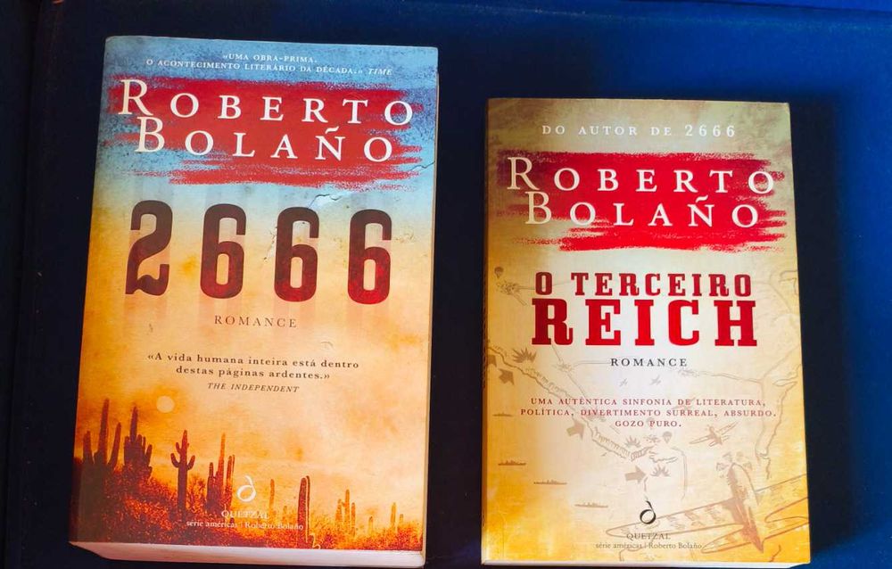Lote 3 Livros Roberto Bolaño - 2666 + 2 Outros (Quetzal Editores)