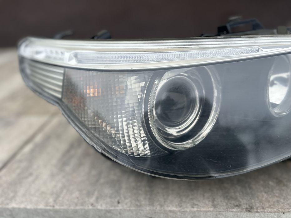 Lampy przod przednie e60 e61 xenon D2S NIESKRETNY  komoletny duzo zdje