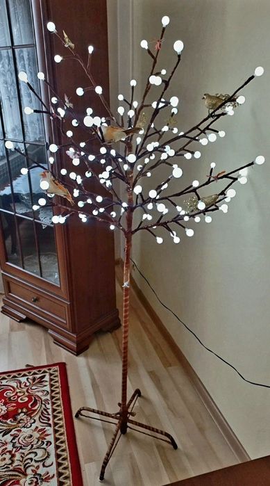 Lampa stojąca drzewko 1,5 m, jak nowe