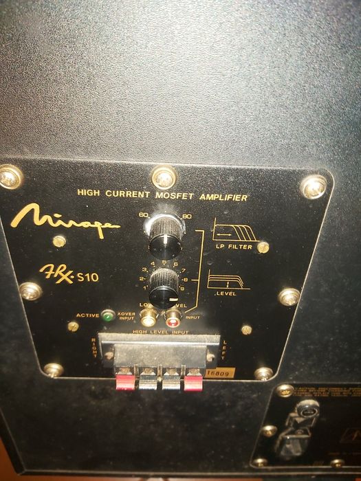 Subwofer mirage frx S 10 ler descricao