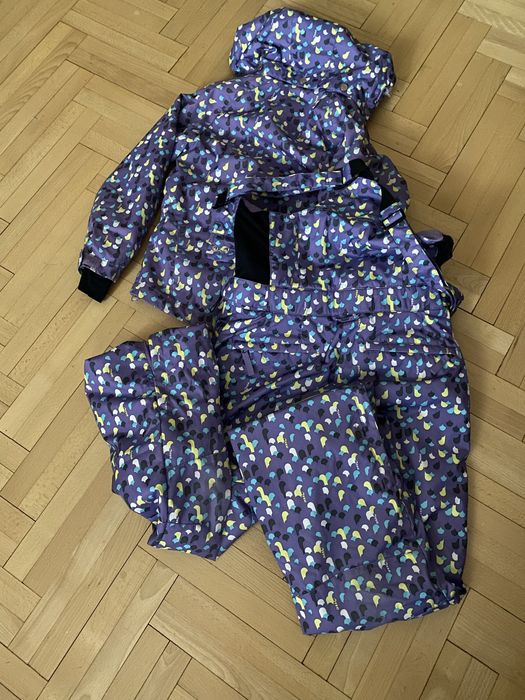 Kombinezon 2 czesciowy na narty 140 cm