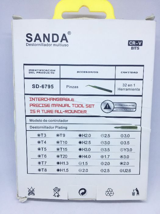Kit de ferramentas 32 em 1 / Ferramentas de precisão smartphone/PC/etc