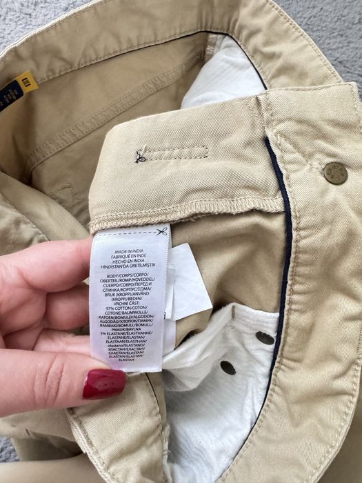 Чоловічі бежеві брюки чінос Polo Ralph Lauren 31/32 оригінал