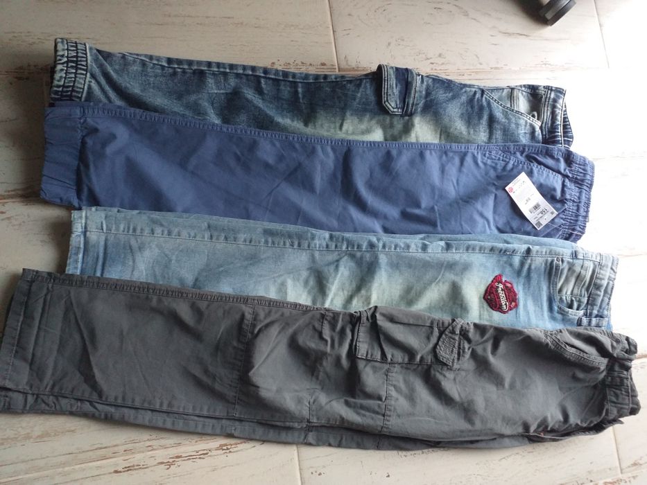 4 x Spodnie reserved 158 reporter