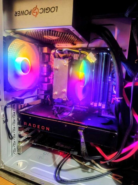 Компьютер E3 1230v2 + Rx480 8gb + 16gb RAM + SSD 256 + SSD 128 + HDD 500