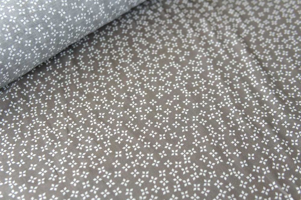 Tkanina bawełniana z jedwabiem, jedwab