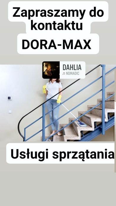 Usługi sprzątania dla firm oraz osób prywatnych  .