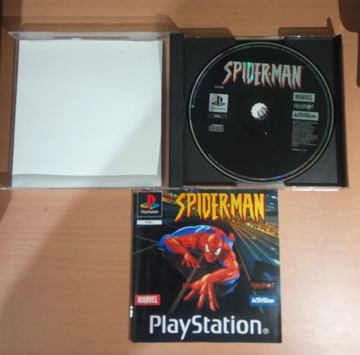 Spiderman 1 PS1 CIB