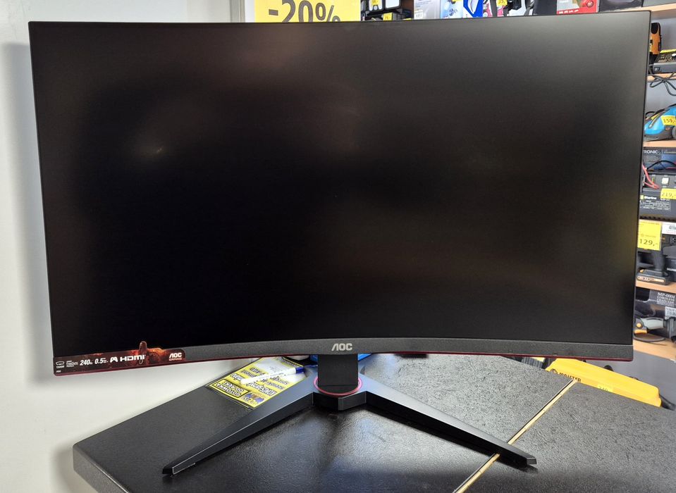 Monitor gamingowy AOC C32G2ZE/BK, Nowy, Komis Jasło Czackiego