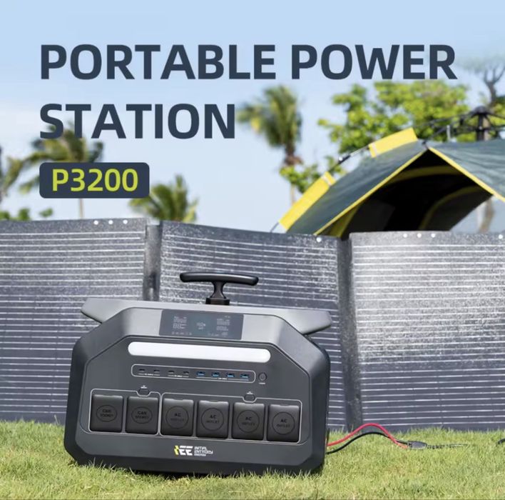 IEETek P3200— Портативна електростанція 3200W / 2048Wh (LiFePO4)