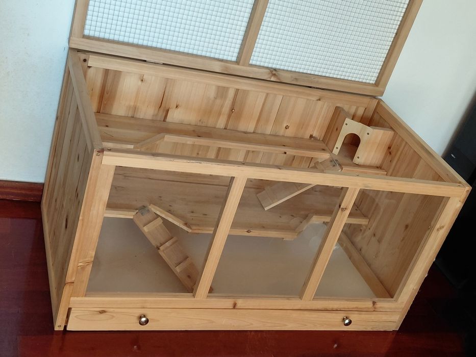 Terrário/gaiola para amsters ou outros roedores