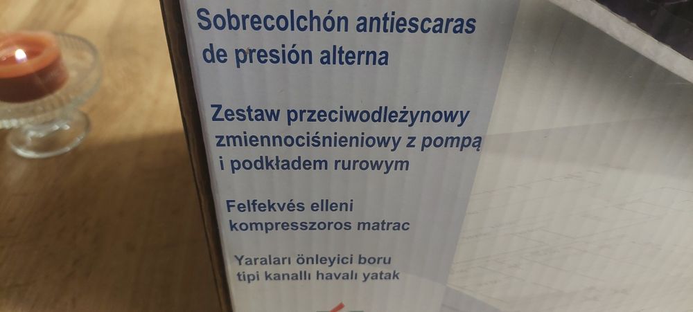 PROTECTOR 2, zestaw przeciwodleżynowy z pompą